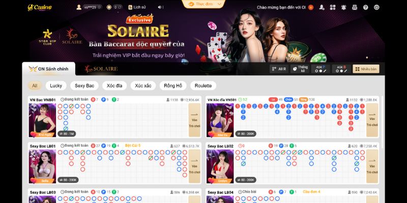 Càn quét bàn cược, thắng lớn cùng dealer sexy