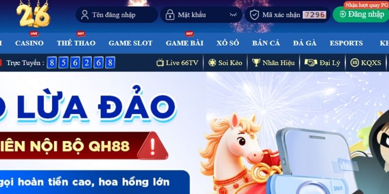Đăng nhập QH88 nhanh với hướng dẫn an toàn