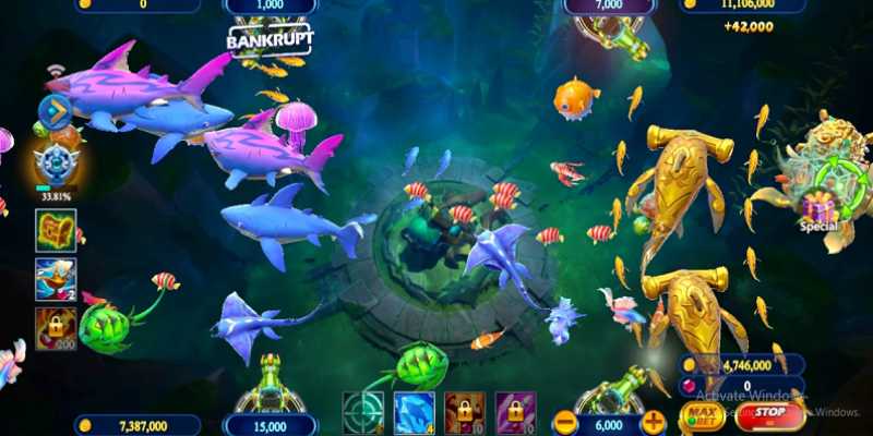 Quy trình tham gia một ván bắn cá QH88